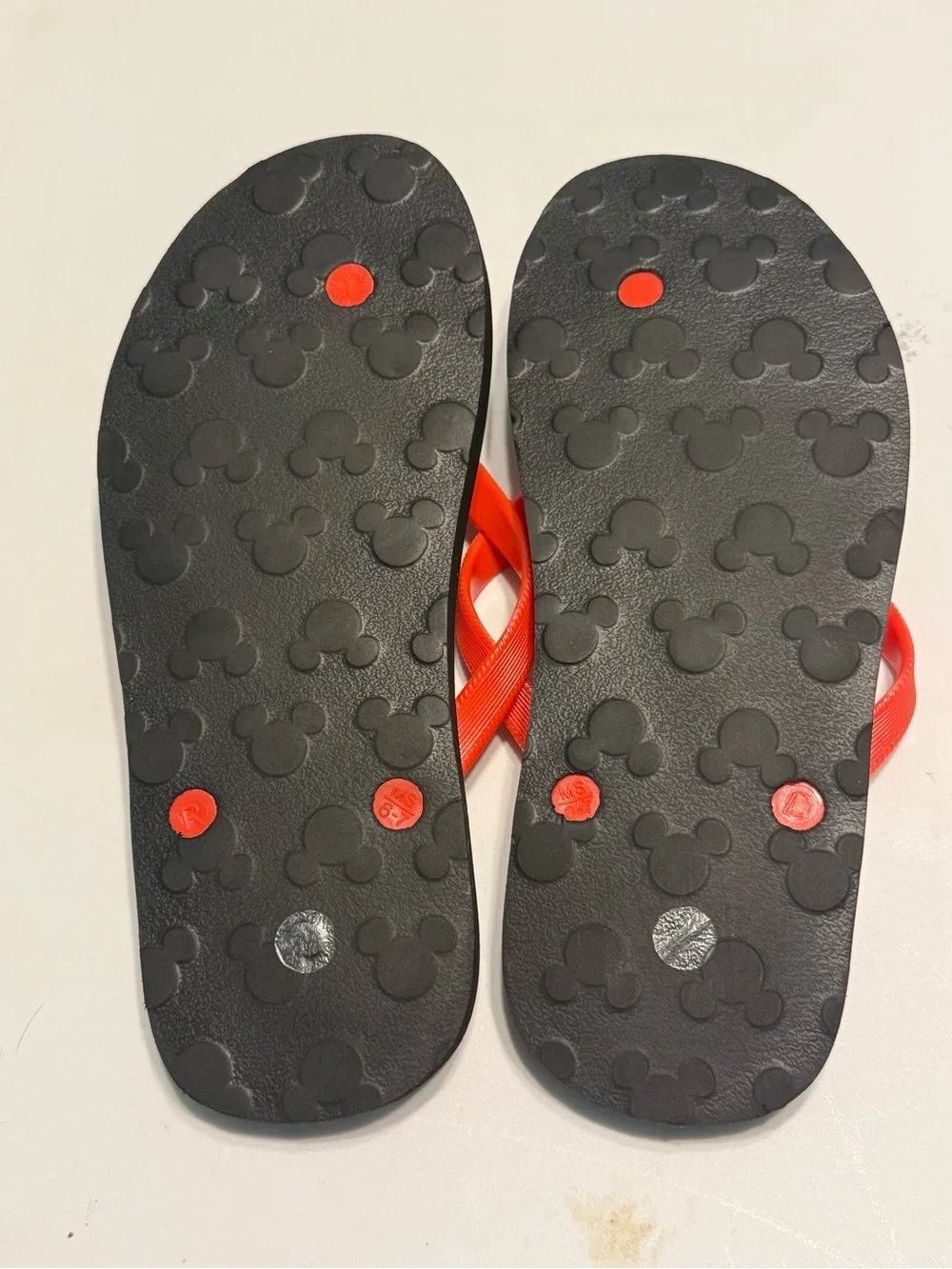 Disney Parks Mickey Mouse Flip Flops